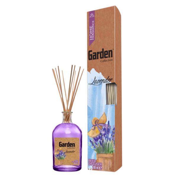 Garden Bamboo Ароматизатор с ратанови пръчици Лавандула