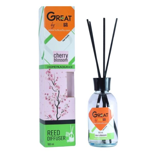 Great Bamboo Ароматизатор с ратанови пръчици Цвят от череша
